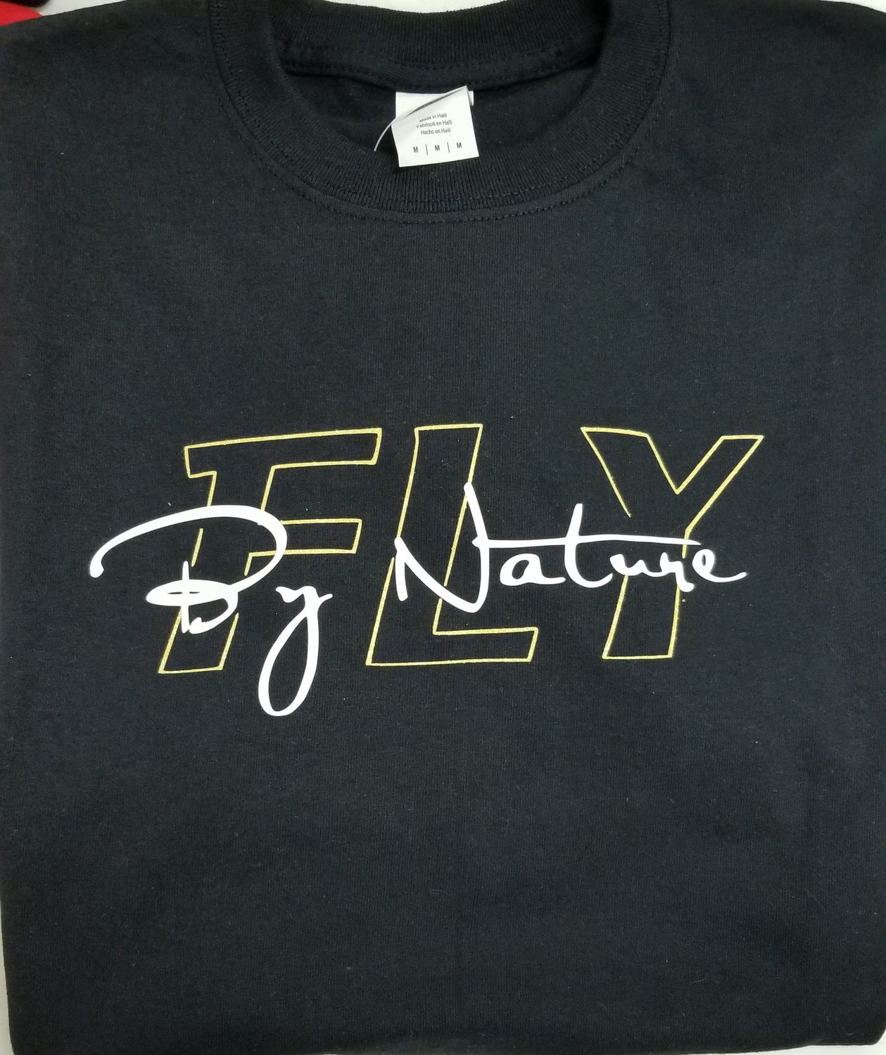 Fly by Nature- Yellow/White Tshirt