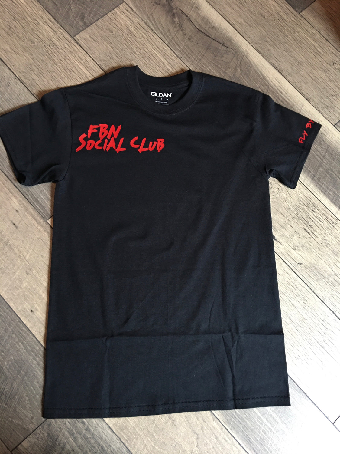 FBN Social Club T Shirt (Black)